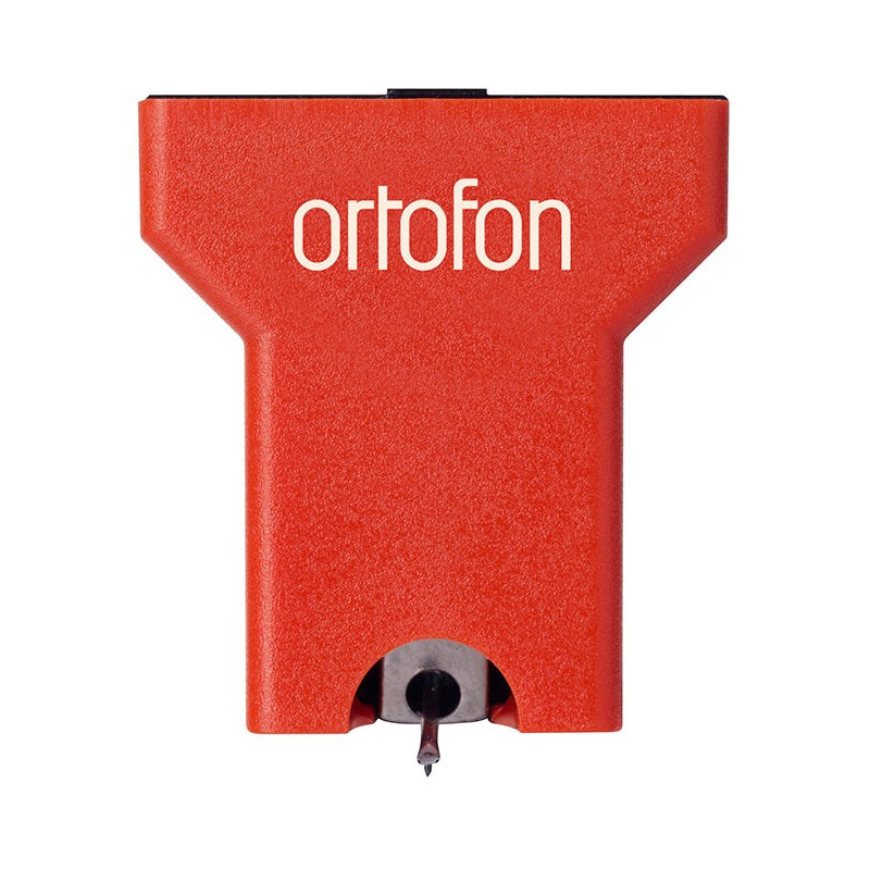 Ortofon MC Quintet Red, vista frontal con la aguja