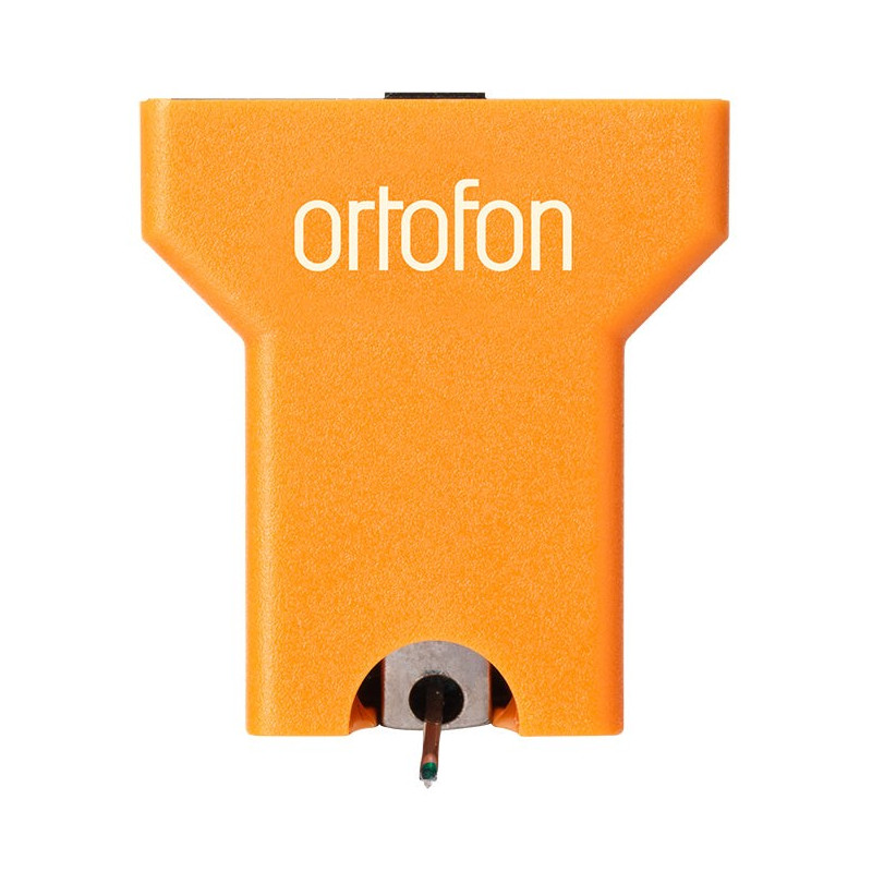 Ortofon MC Quintet Bronze, vista frontal con la aguja
