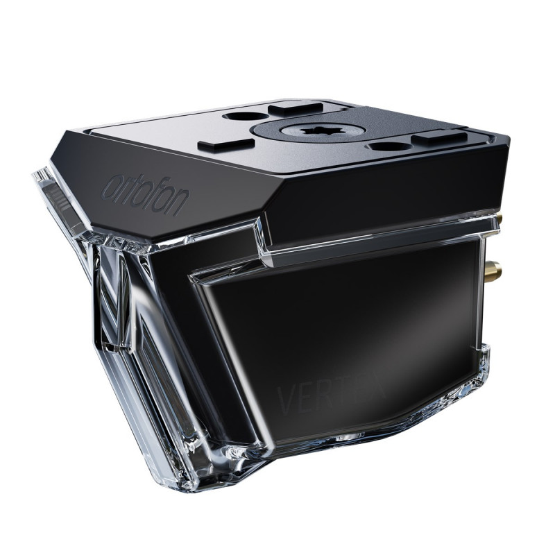Ortofon MC Vertex con el protector de aguja puesto