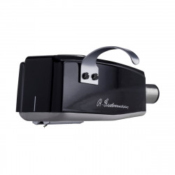 Ortofon SPU Meister Silver GM mkII, vista lateral izquierda inclinada