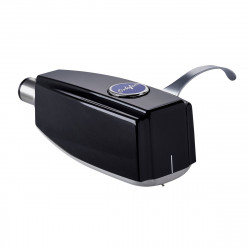 Ortofon SPU Meister Silver GM mkII, vista inclinada desde la derecha