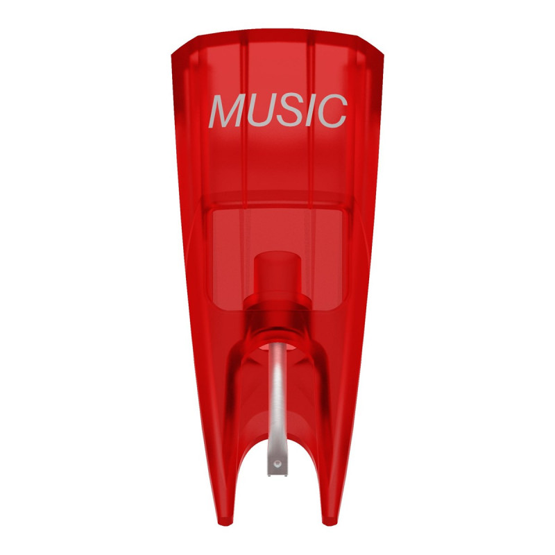 Ortofon Stylus Concorde Music Red, vista inferior con el diamante
