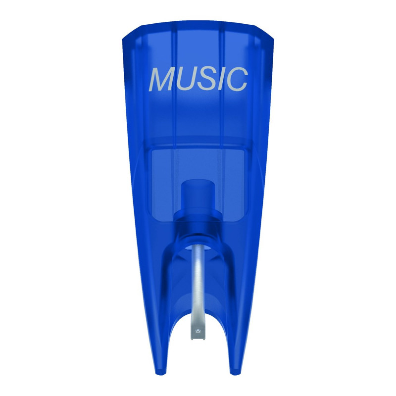 Ortofon Stylus Concorde Music Blue, vista inferior con el diamante