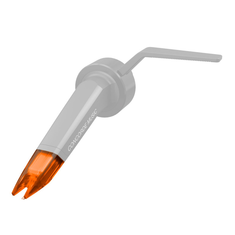 Ortofon Stylus Concorde Music Bronze, vista lateral inclinada