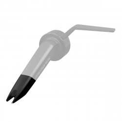Ortofon Stylus Concorde Music Black, vista lateral inclinada