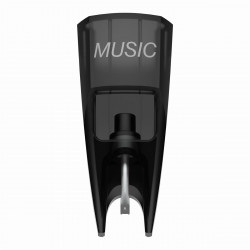 Ortofon Stylus Concorde Music Black, vista inferior con el diamante