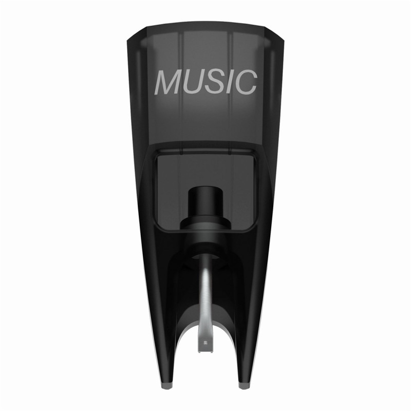 Ortofon Stylus Concorde Music Black, vista inferior con el diamante