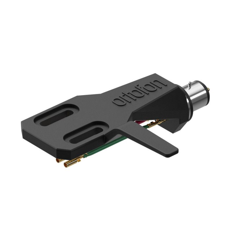 Ortofon SH-2 Black, portacápsulas visto desde arriba en ángulo
