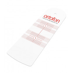 Ortofon Premium Alignment Tool, plantilla de alineación