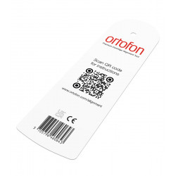 Ortofon Premium Alignment Tool, otra vista de la plantilla