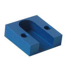 Ortofon SPU N Adapter, adaptador de portacápsulas de aluminio azul