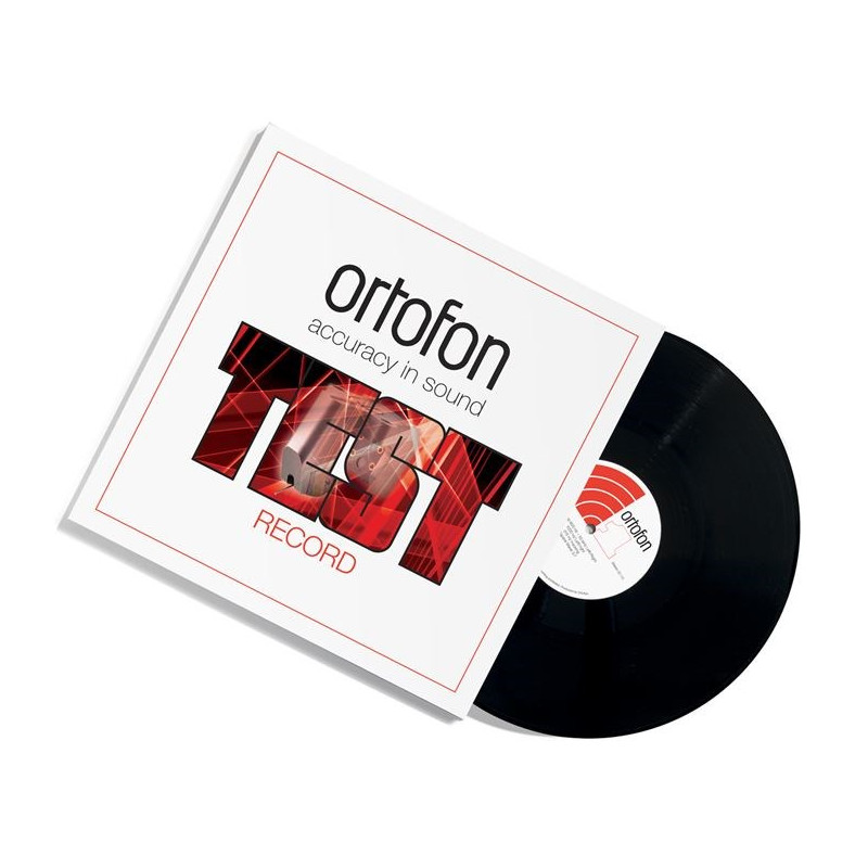 Ortofon Test Record, portada del disco de pruebas