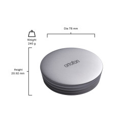 Ortofon Record stabilizer plata, otra vista