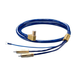 Ortofon 6NX-TSW 1010L, cable de brazo con conector DIN acodado y RCA