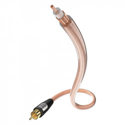 In-Akustik Star Mono Sub, cable con los conectores RCA