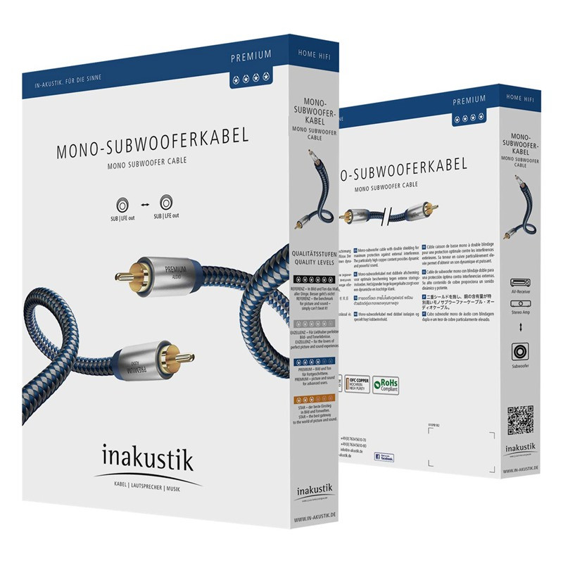 In-Akustik Premium Mono Sub, caja (no comprobada)