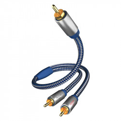 In-Akustik Premium Y-Sub, cable en Y con los tres conectores RCA