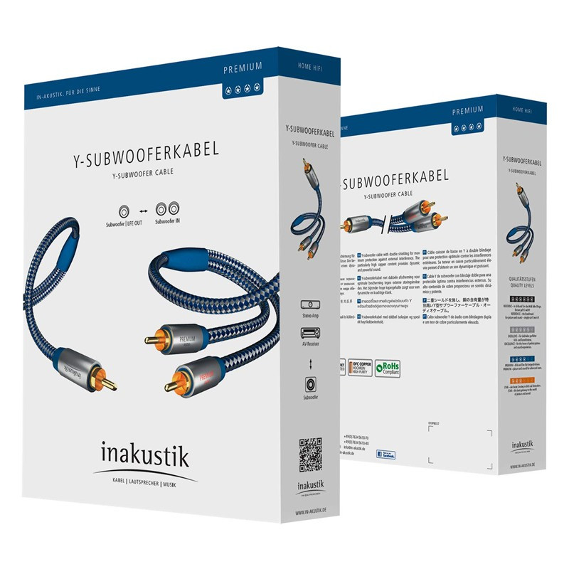 In-Akustik Premium Y-Sub, caja (no comprobada)