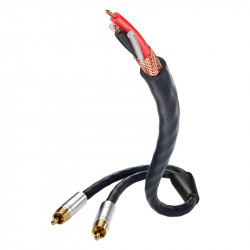 In-Akustik S25 Y-Sub, cable en Y con el corte de los conductores