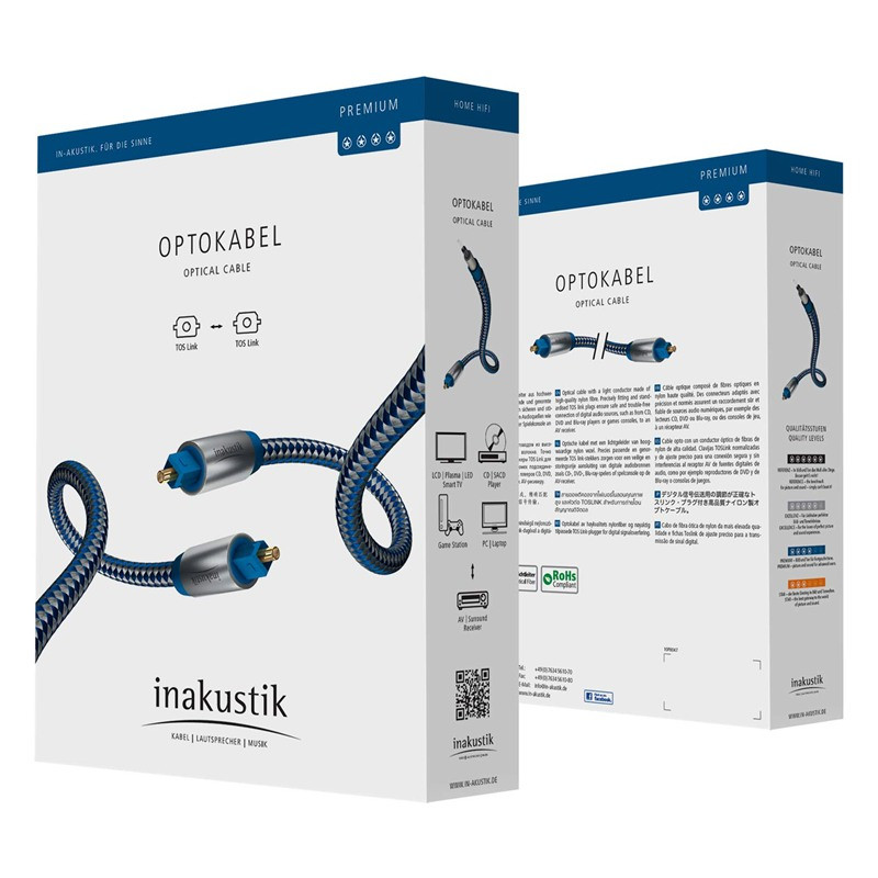 In-Akustik Premium Opto, cajas