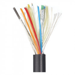 In-Akustik Profi HDMI 2.1 Fibra Óptica, interior del cable: fibras y conductores de cobre