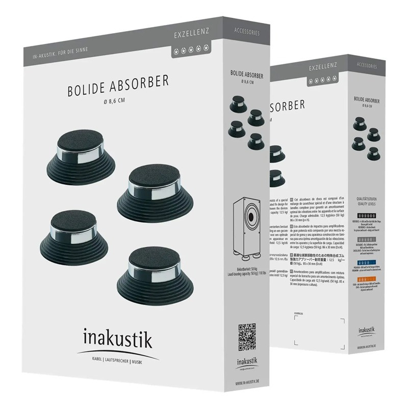 In-Akustik Exzellenz Bolide Absorber, cajas