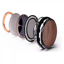 Audeze CRBN2, despiece del transductor, imagen técnica