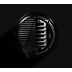 Audeze LCD-MX4, corte del transductor, imagen técnica