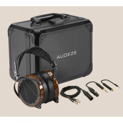 Audeze LCD-3, con la maleta y los cables incluidos
