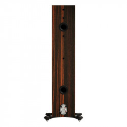 Monitor Audio Gold 500 6G, trasera con dos puertos y bornes dobles, macassar