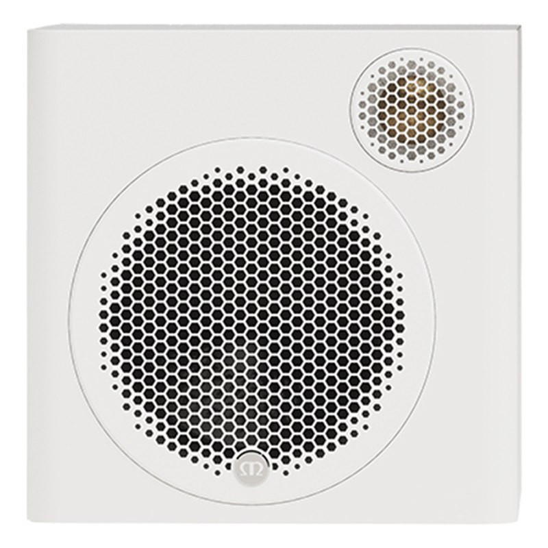 Monitor Audio Radius 1 4G, vista frontal, blanco satinado