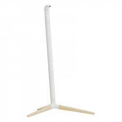 Monitor Audio Radius Floor Stand 4G, vista en ángulo, blanco
