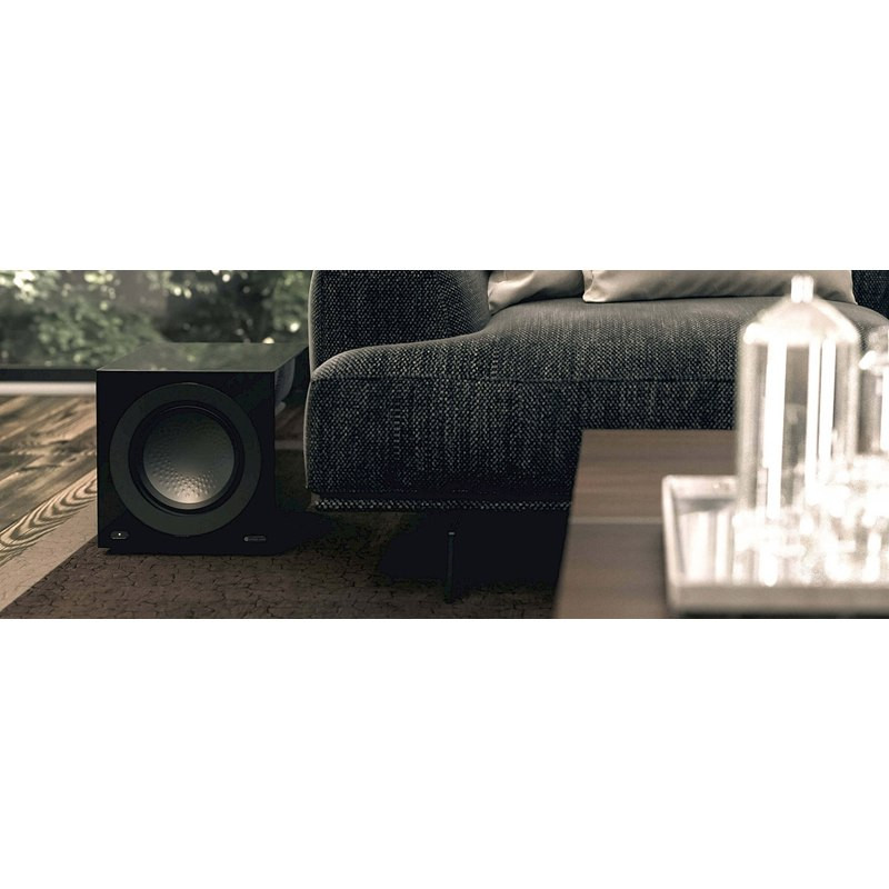 Monitor Audio Anthra W10 en un salón