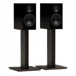 Blok AXIS 500 en negro con altavoces Monitor Audio Silver 50 (no incluidos), negro satinado