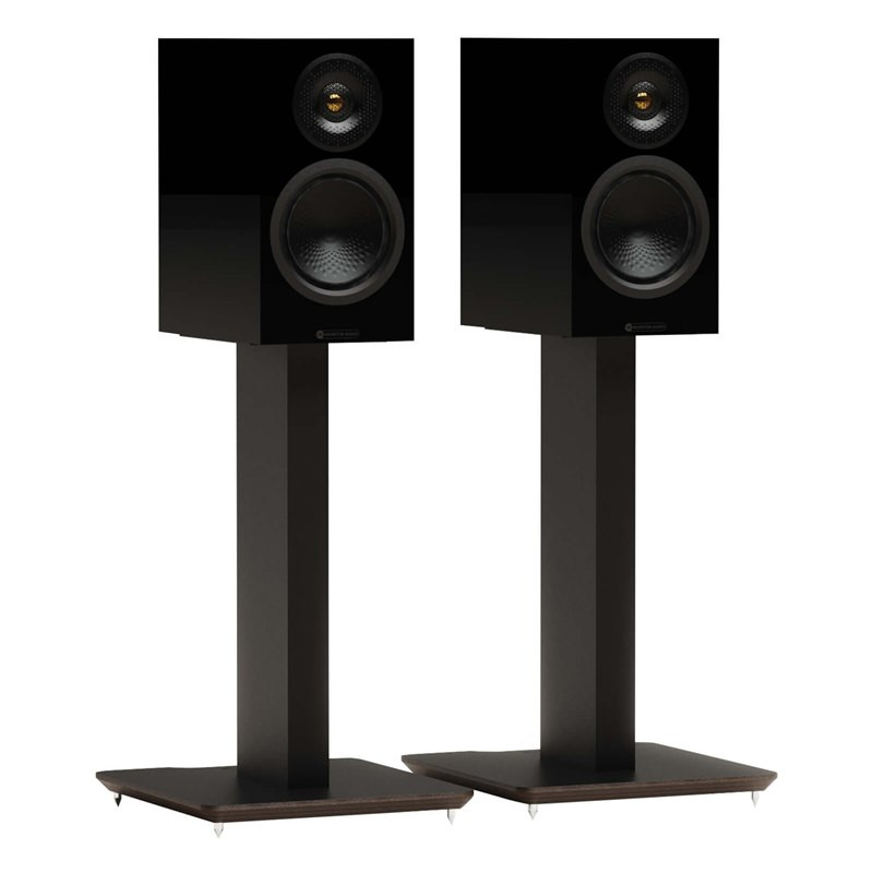 Blok AXIS 500 en negro con altavoces Monitor Audio Silver 50 (no incluidos), negro satinado