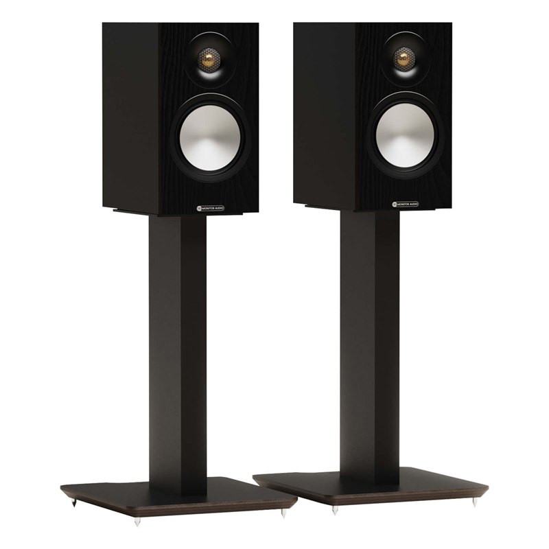 Blok AXIS 500 en negro con altavoces Monitor Audio Bronze 50 (no incluidos), negro satinado
