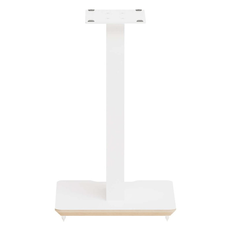 Soporte Blok AXIS 500 en blanco, visto de frente, blanco satinado