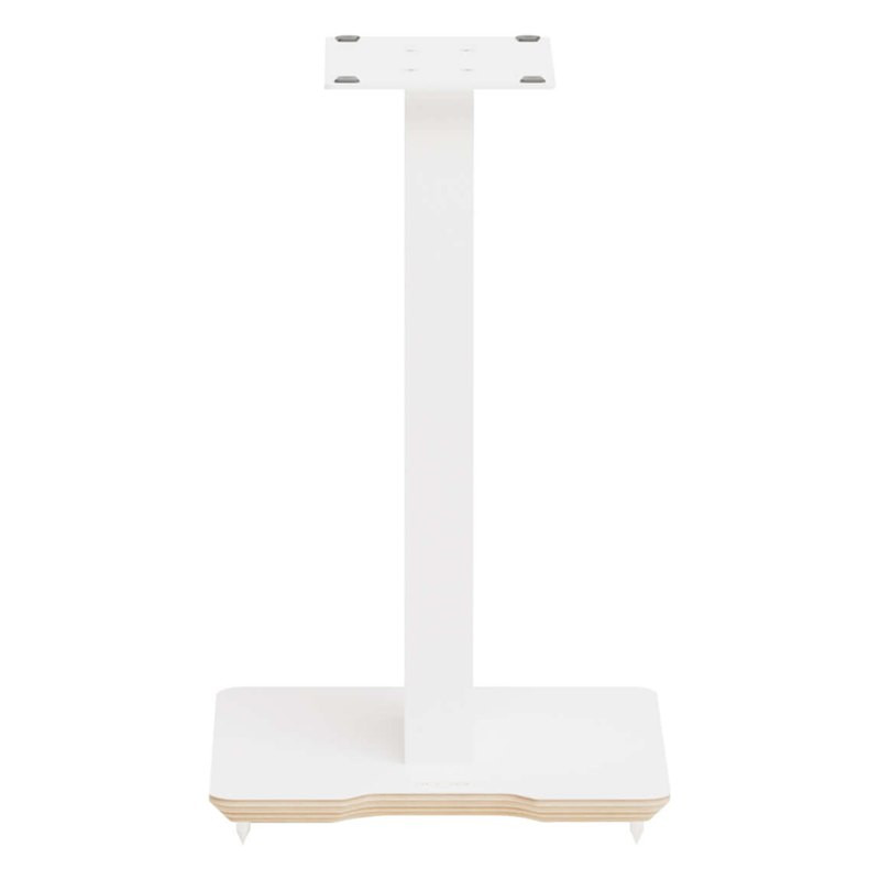 Soporte Blok AXIS 500 en blanco, visto por detrás, blanco satinado