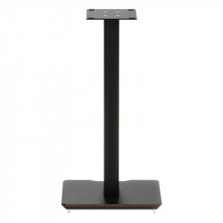 Soporte Blok AXIS 600 en negro, visto de frente, negro satinado