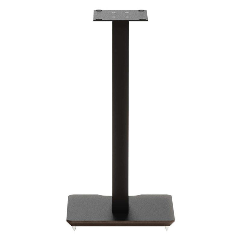 Soporte Blok AXIS 600 en negro, visto de frente, negro satinado