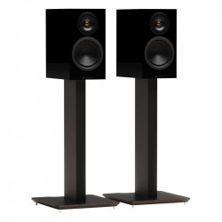 Blok AXIS 600 en negro con altavoces Monitor Audio Silver 50 (no incluidos), negro satinado