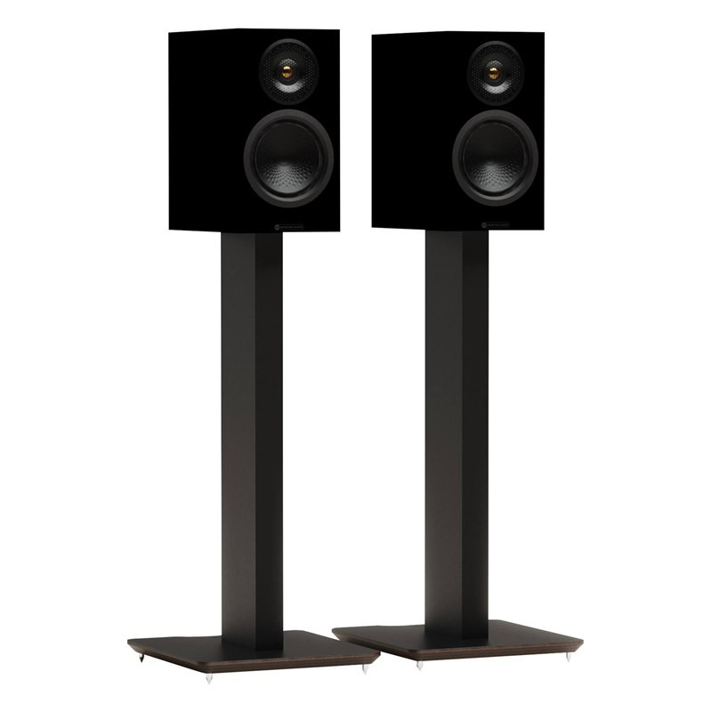 Blok AXIS 700 en negro con altavoces Monitor Audio Silver 50 (no incluidos), negro satinado