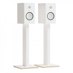 Blok AXIS 700 en blanco con altavoces Monitor Audio Silver 50 (no incluidos), blanco satinado