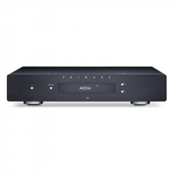 Primare I15, vista frontal, en negro, negro