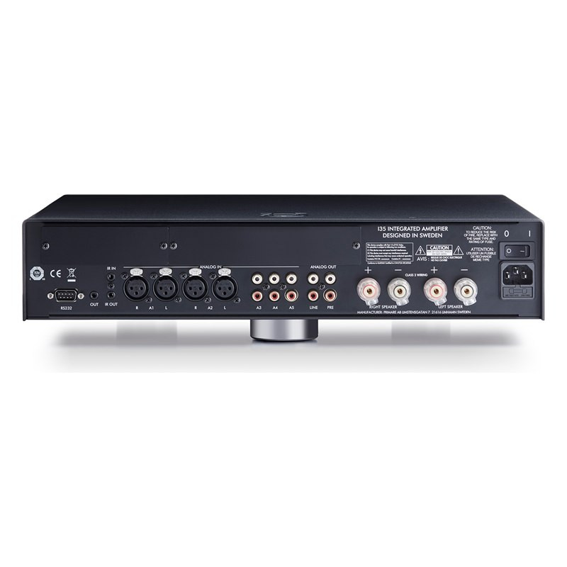 Primare I35, foto oficial, en negro, negro