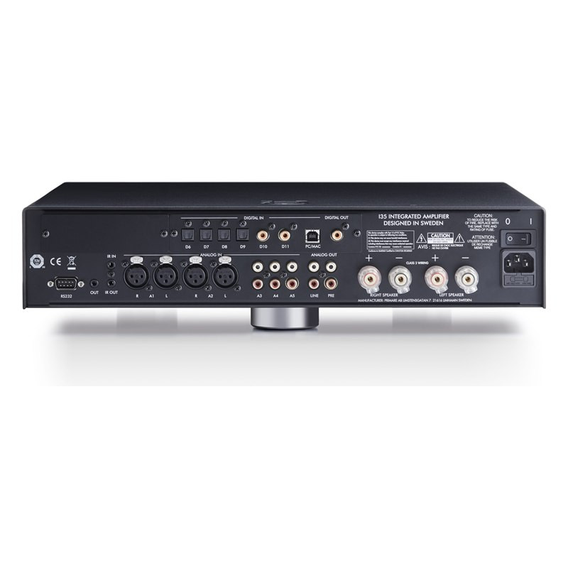 Primare I35, panel trasero