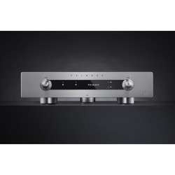 Primare I35 DAC DM36, vista frontal, en titanio, titanio