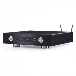 Primare I35 Prisma DM36, vista lateral, en negro, negro