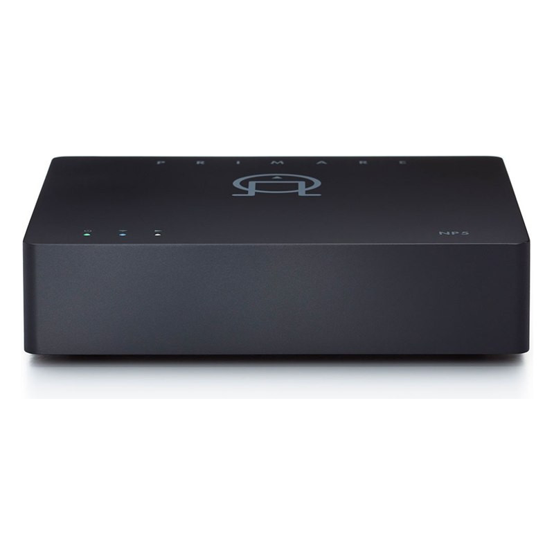 Primare NP5 Prisma MK2, vista frontal, negro