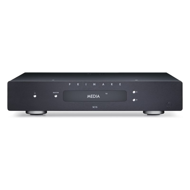 Primare SC15 Prisma MK2, vista frontal, en negro, negro